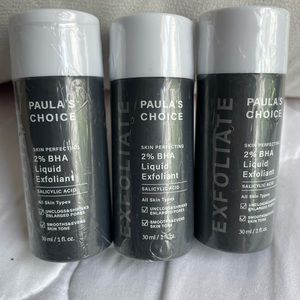 BHA liquid exfoliant Paula’s choice, Small travel bottle
